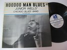 Junior Wells Chicago Blues Band LP Hoodoo Man Blues Delmark ORIG