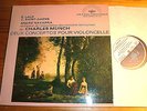 Andre NAVARRA MUNCH Lalo Saint-Saens Cello Concertos LP ERATO STU