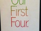 BEATLES-Our First Four Mega-Rare UK PROMO APPLE PACK