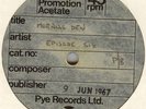 EPISODE SIX***MORNING DEW***ACETATE*DEEP PURPLE*LISTEN TO IT