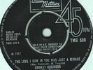 MIRACLES-THE LOVE I SAW IN YOU WAS JUST A MIRAGE, UK Tamla Motown, TMG 598,  '67