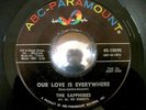 THE SAPPHIRES rare girl group northern soul Our Love Is Everywhere 45