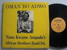 AFRICAN BROTHERS BAND INT. Led by Nana Ampadu GHANA LP AFRIBROS.