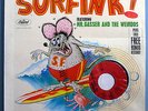 MR. GASSER & WEIRDOS SURFINK INSANELY RARE SEALED ORIG '64 STEREO LP w/BONUS 45