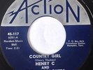 HENRY C & THE IVY LEAGUERS   COUNTRY GIRL   ACTION   RARE NORTHERN SOUL 45 HEAR