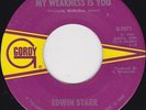 Northern Soul - Edwin Starr - My Weakness Is You - Original US Gordy label MINT