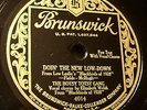 Brunswick 4014 Hotsy Totsy Gang-Doin' The New Low-Down (1928)
