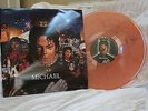 Michael Jackson - Michael - Vinyle rose orangé marbré, marbled orange-pink vinyl