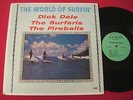 SURF LP - THE WORLD OF SURFIN' - DICK DALE/THE SURFARIS/THE FIREBALLS- ALMOR 108