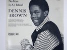 Dennis Brown NO MAN IS AN ISLAND Studio One LP VG+/VG+