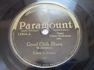 78 RPM RECORD PARAMOUNT 12864 EDITH JOHNSON