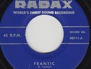 1950s Guitar Rocker 45 - El Maradas - Frantic - LISTEN
