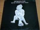 RARE SPRIGUNS,REVEL,WEIRD AND WILD.UK 1976 ORIGINAL DECCA SKL 5262 + INSERT EX