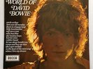 THE WORLD OF DAVID BOWIE LP rare CURLY HAIR sleeve EX+