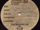 DAVID BOWIE & THE LOWER THIRD - Can't Help Thinking UK PYE 7