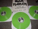 IRON MAIDEN -LIVE AT DONINGTON- HARD TO FIND AWESOME 3 LP GREEN VINYL METALLICA