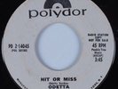 Funk Breaks 45 ODETTA Hit or Miss POLYDOR HEAR