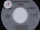 Rap 45 N.W.A. Gangsta Gangsta RUTHLESS PRIORITY HEAR