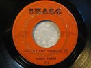 VICKIE LABAT 45 Got To Keep Hanging On SHAGG rare New Orleans soul holy grail