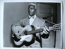 LEGENDARY BLUES SINGER HUDDIE LEDBETTER ‘LEADBELLY’ 10 X 8 PHOTO, DRIGGS PRINT