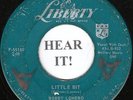 ROCKABILLY TEEN 45 Bobby Lonero (Liberty 55180) Little Bit/The Girl That I Marry