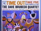 DAVE BRUBECK w/ PAUL DESMOND TIME OUT RARE ORIG '59 COLUMBIA 6-EYE STEREO LP