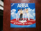 LP ALBUM ABBA SLIPPING THROUGH MY FINGERS JAPAN PROMO RED WAX COCA COLA