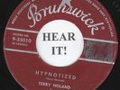 ROCKABILLY TEEN 45 Terry Noland (Brunswick 55010) Hypnotized/Ten Little Women