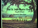 ST JOHN BAPTIST CHURCH GROUP striving LP VG+ Private Gospel Funk Soul USA Tacoma