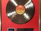 Judas Priest Point of Entry goldene Schallplatte gold record