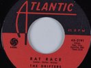 R&B Popcorn Soul 45 DRIFTERS Rat Race ATLANTIC HEAR