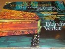 BACH  complete Toccatas  BLANDINE VERLET harpsichord solo  Philips 6780 500 2LP