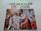 THE BEATLES  45   TO KNOW HIM IS TO LOVE HIM /  BEAME MUCHO    BLUE VINYL   MINT