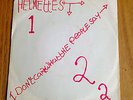THE HELMETTES / I DON'T CARE / RARE DUTCH PUNK 45 KBD / ORIGINAL PRESSING