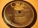 JAZZ SEGER ELLIS LOUIS ARMSTRONG Ain't Misbehavin' OKEH 41291 E