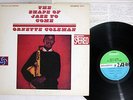 ORNETTE COLEMAN SHAPE OF JAZZ TO COME ATLANTIC P-7510A Japan Vinyl LP