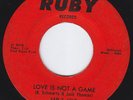 Northern Soul 45 Sam E. Solo Love Is Not A Game / Tears Keep Falling RUBY LISTEN