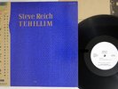 STEVE REICH TEHILLIM ECM AW-25024 Japan PROMO OBI Vinyl LP