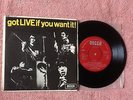 THE ROLLING STONES  GOT LIVE IF YOU WANT IT  DECCA UK EP  1965 ORIGINAL