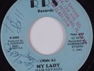 Sweet Soul 45 SAM SAVAGE My Lady RRS HEAR