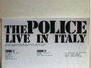 THE POLICE - LIVE IN ITALY - LP RARE BOOTLEG ITALY PRESS
