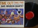 Dave Brubeck Quartet Time Out Take Five CL 1397 Orig 6-eye Columbia NM LP jazz