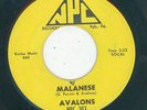 New Breed R&B / Doo Wop - The Avalons - Malanese / Begin The Buguine   {NPC}