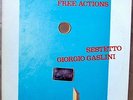 SESTETTO GIORGIO GASLINI Free Actions LP OG ITALIAN PRESS MINT