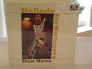 DON BYAS - BENT AXEN QUARTET - BALLADS - POLYDOR - MONO - DG - ORIGINAL -NM