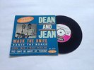 EP 45T DEAN AND JEAN MACK THE KNIFE DANCE THE ROACH VOGUE FRANCE PS RARE