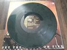 Megadeth Set The World On Fire green/black marbled vinyl LP 33