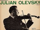 Julian OLEVSKY - BACH Sonata & Partita fo Solo Violin - Westminster XWN-18827