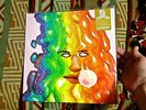 Black Moth Super Rainbow Dandeloin Gum 1st Edition Bubble Gum Scented Pink 12