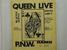 QUEEN Live P.N.W. March 14, 1977 Seattle Arena Vinyl LP Ruthless Rhymes ODD-3